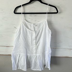 Old Navy XL White Tank